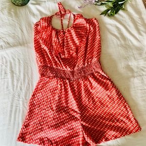 Pink Summer Romper - Size M